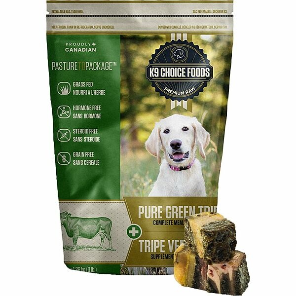 K9 Choice - Pure Green Tripe 3Lb