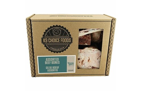 K9 Choice Assorted Beef Bones 3Lb