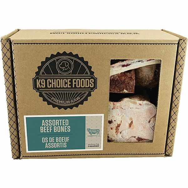 K9 Choice Assorted Beef Bones 3Lb