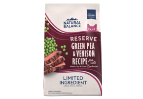 Natural Balance Cat LID Green Pea & Venison 8Lb