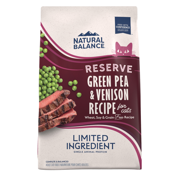 Natural Balance Cat LID Green Pea & Venison 8Lb