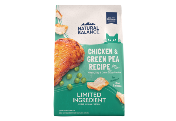 Natural Balance Cat LID Chicken & Green Pea 4Lb