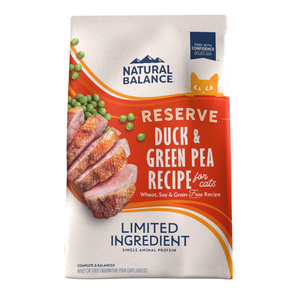Natural Balance Cat LID Duck & Green Pea 4Lb