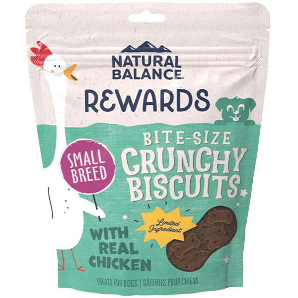 Natural Balance Chicken & Sweet Potato Sm Treat Dog 8 oz