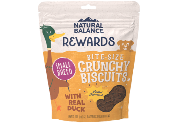 Natural Balance LID Duck & Potato Treat Sml Dog 8 oz