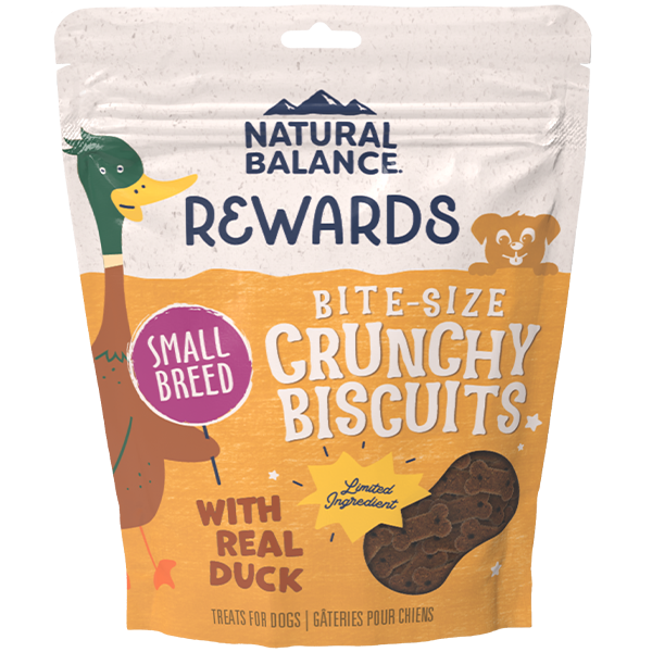 Natural Balance LID Duck & Potato Treat Sml Dog 8 oz