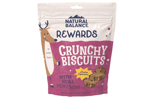 Natural Balance LID Venison & SwPotato Treat Dog 14 oz