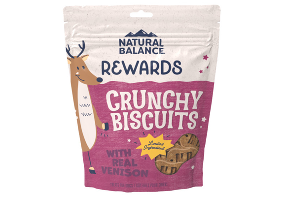 Natural Balance LID Venison & SwPotato Treat Dog 14 oz