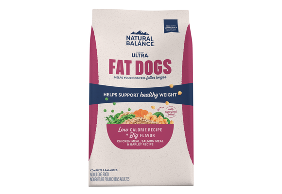 Natural Balance Dog Ultra Fat Dogs Chicken & Salmon 24Lb