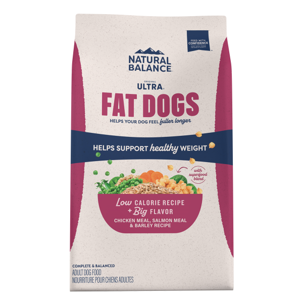 Natural Balance Dog Ultra Fat Dogs Chicken & Salmon 24Lb
