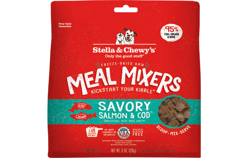Stella & Chewy’s Dog FD Meal Mixers Salmon & Cod 8oz