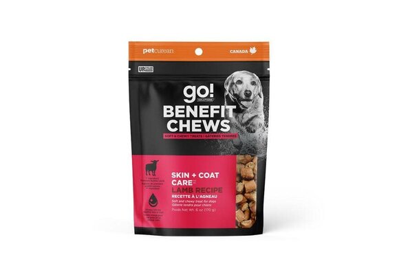 GO! Benefit Chews Skin + Coat Care Lamb 6OZ
