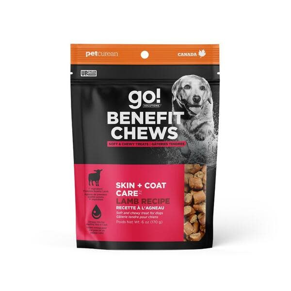 GO! Benefit Chews Skin + Coat Care Lamb 6OZ