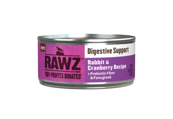 RAWZ Cat Digestive Support Rabbit & Cranberry 5.5oz