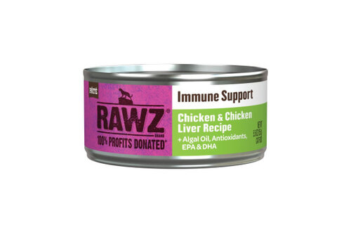RAWZ Cat Immune Support Chicken & Chicken Liver 5.5oz