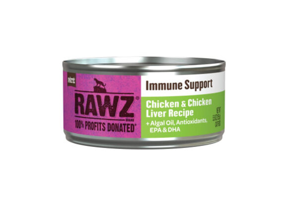 RAWZ Cat Immune Support Chicken & Chicken Liver 5.5oz