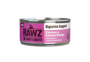 RAWZ Cat Digestive Support Chicken & Salmon 5.5oz