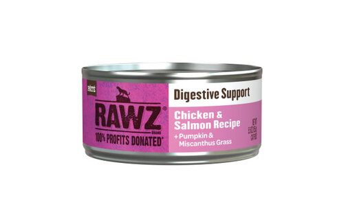 RAWZ Cat Digestive Support Chicken & Salmon 5.5oz