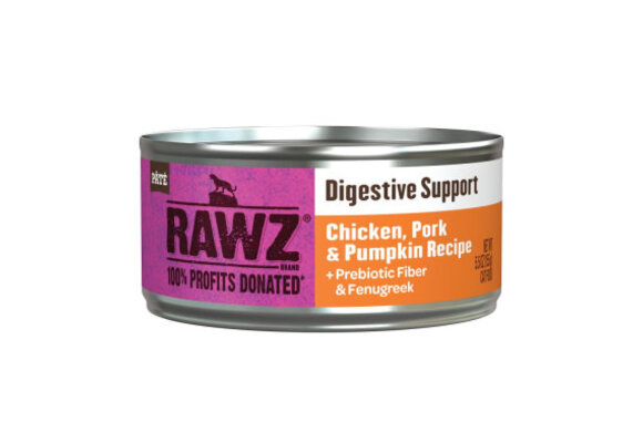 RAWZ Cat Digestive Support Chicken, Pork & Pumpkin 5.5oz