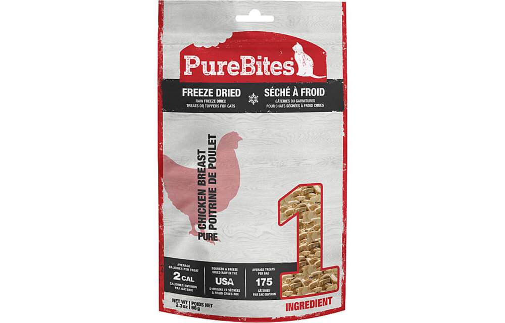 PureBites Feline Chicken 66gm