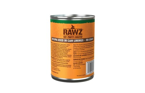 RAWZ Dog Digestive Support Turkey & Pumpkin 12.5oz