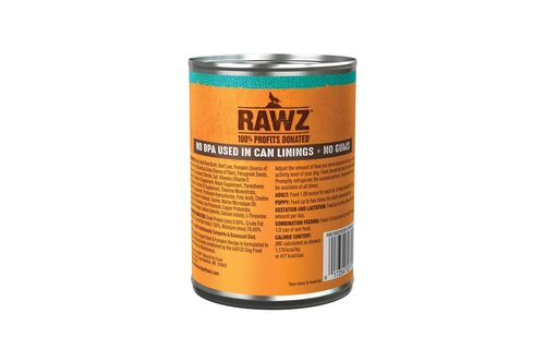 RAWZ Dog Digestive Support Beef & Pumpkin 12.5oz