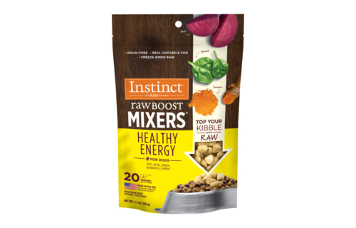 Instinct Dog Raw Boost FD Mixers Healthy Energy 5.5oz Woofy s by Paw Street Market