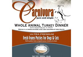 Carnivora Turkey Dinner 4lb