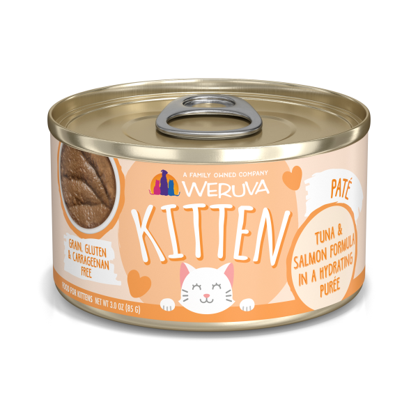 Weruva Kitten Tuna & Salmon In Hydrating Purée 3oz