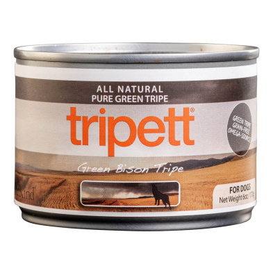 Tripett Green Bison Tripe 170g Dog