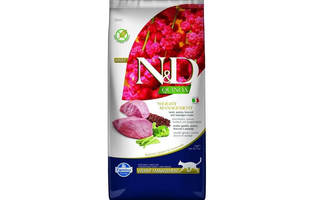 Farmina Cat Quinoa - Weight Management Lamb 5kg