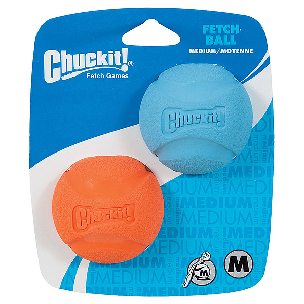 Chuckit Fetch Ball Medium 2pk