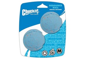 Chuckit Eco Friendly Rebounce Ball Medium 2pk