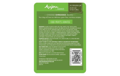 Aujou Dog Salmon, Beef & Tuna 69g