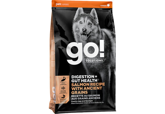GO! Dog Gut Health Salmon & Ancient Grains 12Lb
