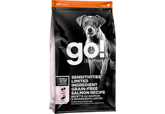 GO! Dog Sensitivities LID Salmon Small Bites 3.5Lb