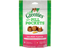 Greenies Feline Pill Pockets - Salmon 1.6OZ