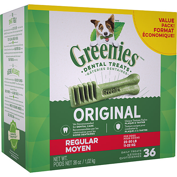 Greenies Original Dental Treats - Regular 36OZ