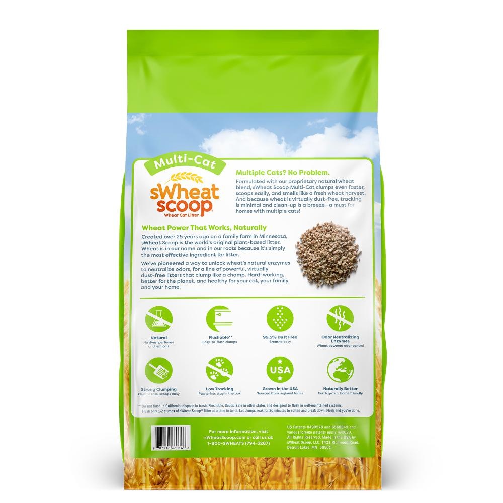 Swheat Scoop Multi Cat Litter 14LB
