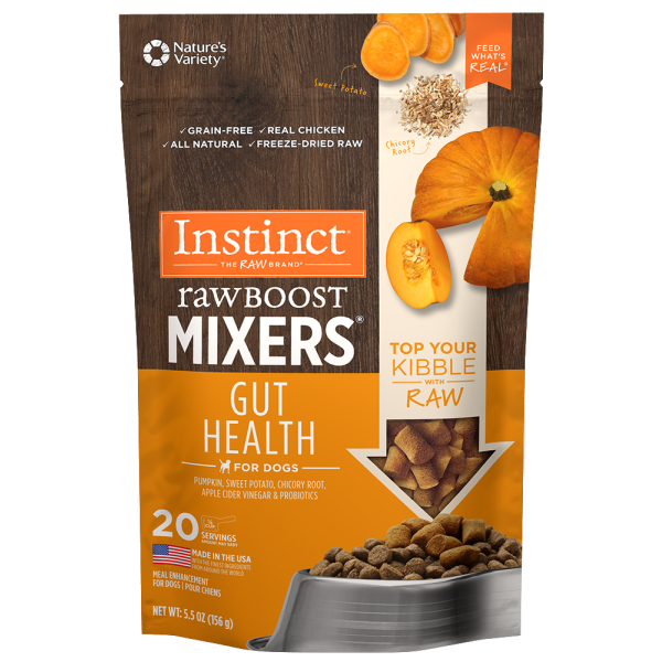Instinct Dog Raw Boost FD Mixers Gut Health 5.5oz