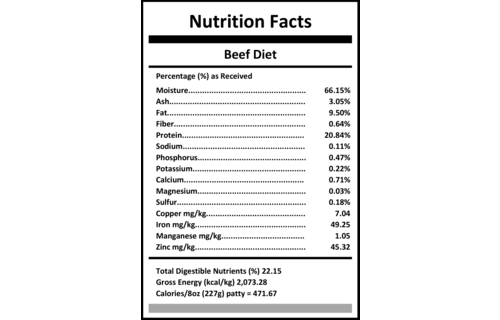 Carnivora Beef Diet 4lb