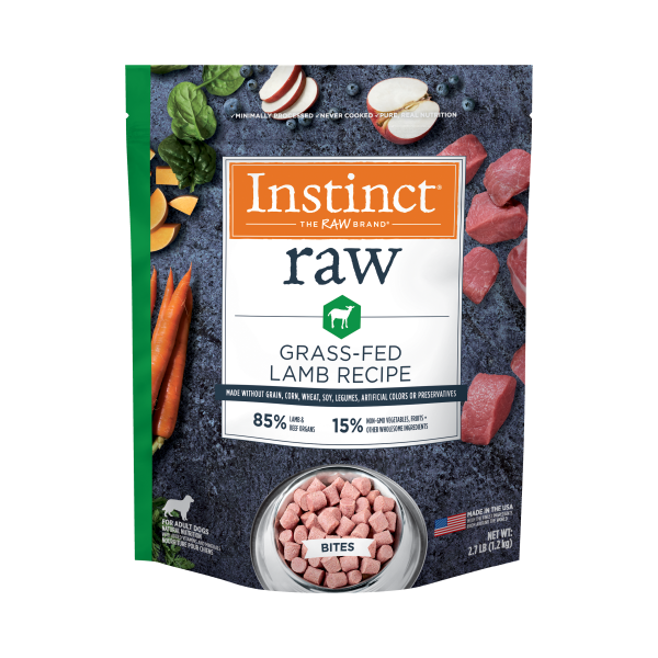 Instinct Dog Raw Lamb Bites 2.7lb