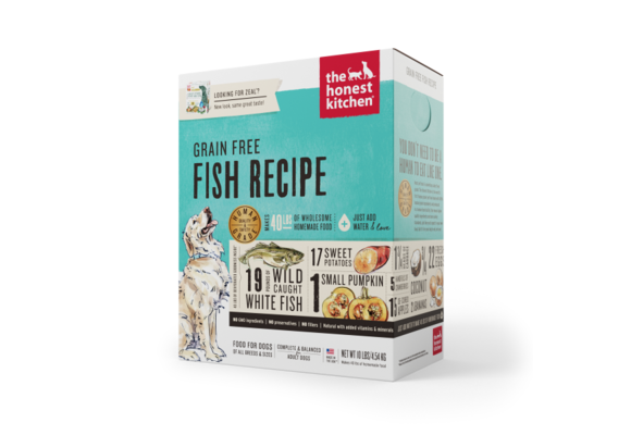 Honest Kitchen Dehydrated GF White Fish 10lb
