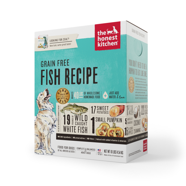 Honest Kitchen Dehydrated GF White Fish 10lb
