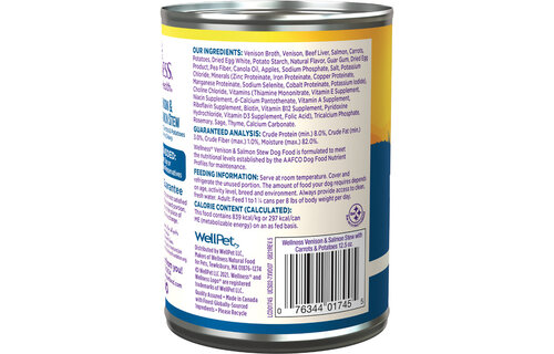 Wellness Venison & Salmon Stew 12.5oz Dog