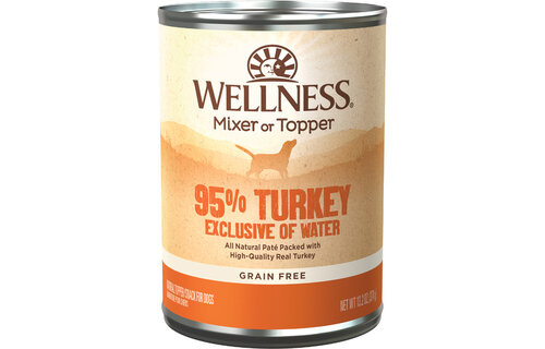 Wellness 95% Turkey 13.2oz Dog
