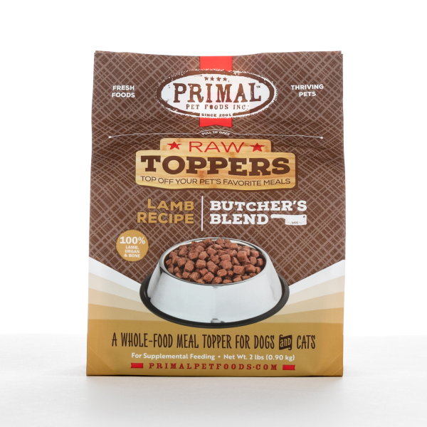 Primal Raw Butcher’s Blend Lamb 2lb