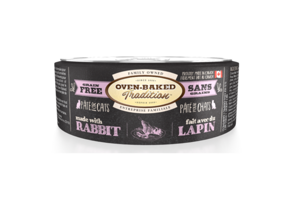 Oven-Baked Tradition Cat Adult Rabbit Pate 5.5oz