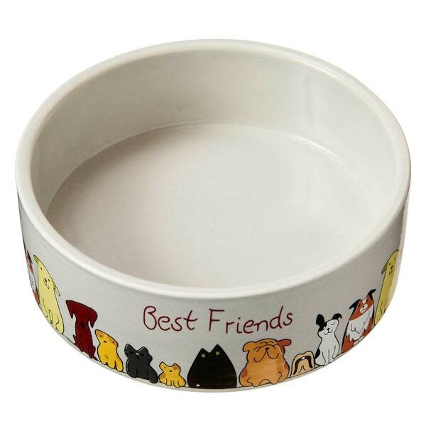 *Disc*Best Friends Dog Dish 5"