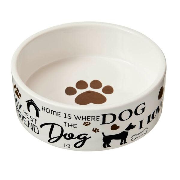 I Love Dogs Dish 5"